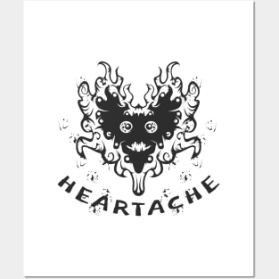 Inkart vector#6 - HEARTACHE Posters and Art